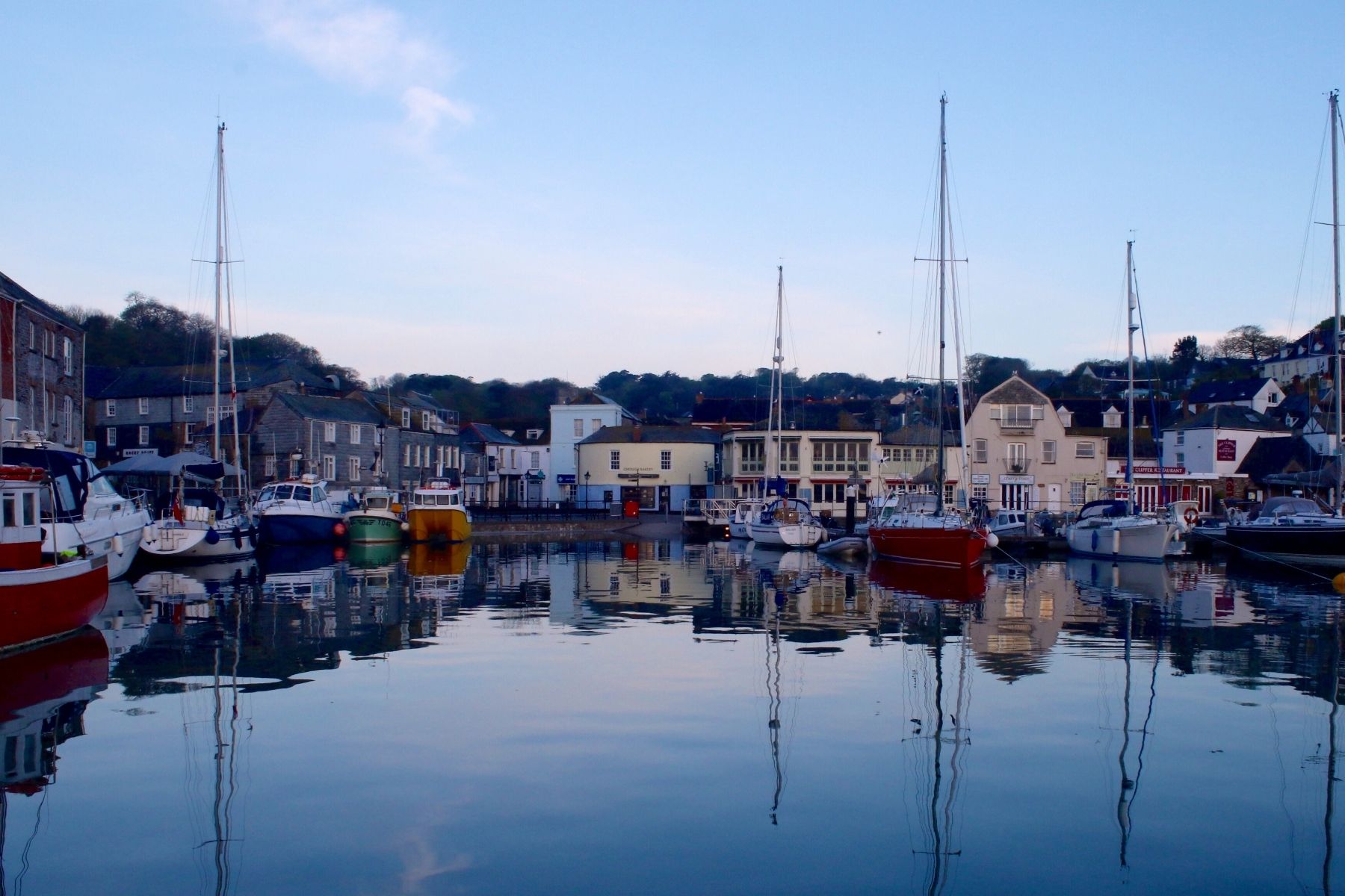 Views across Padstow Harbour